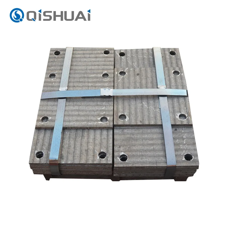 Svetsning av kromkarbid överläggsplatta